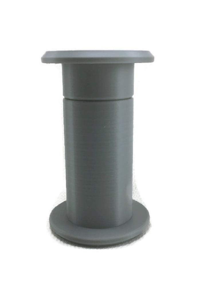 JimysCo منفذ كابل يمر عبر الجدار 3 5/8" - 5 1/4" سمك الجدار (رمادي) - Image 3
